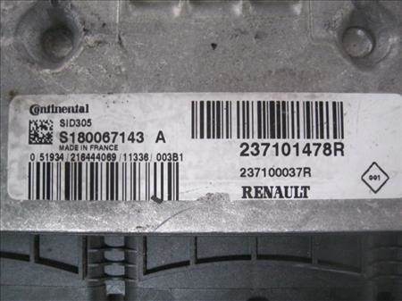 CENTRALITA Renault megane iii fastback (bz0_) 1.5 dCi (BZ0D) K9K 836 K9K836 CONTINENTAL/5180067143A CONTINENTAL5180067143A BLANCO uce - Imagen 2