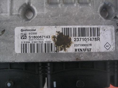 CENTRALITA Renault megane iii ranchera familiar (kz0/1) 1.5 dCi (KZ0D, KZ1G) K9K J8 - #Prov# K9KJ8PROV CONTINENTAL/5180067143 CONTINENTAL5180067143 GRIS OSCURO uce - Imagen 2