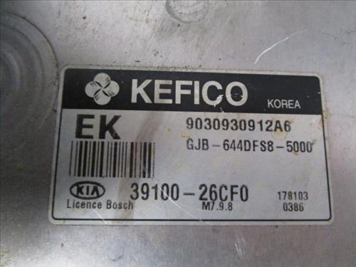 CENTRALITA Kia rio (jb)(2005->) 1.4 16V G4EE KEFICO/3910026CF0 KEFICO3910026CF0 NEGRO uce - Imagen 2