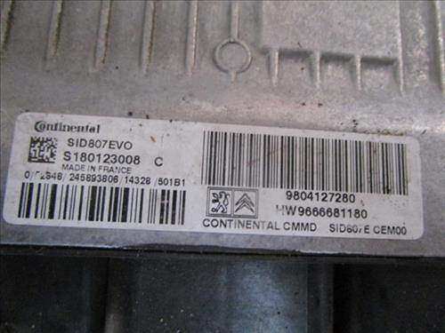 CENTRALITA Peugeot 308 (2007->) 1.6 HDi 9HC - #Prov# 9HCPROV CONTINENTAL GRIS uce - Imagen 2
