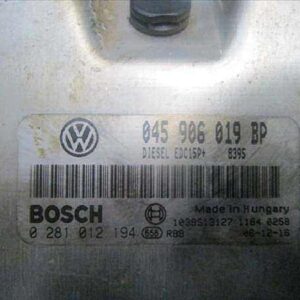 CENTRALITA Volkswagen polo iv (9n1)(11.2001->) 1.4 TDI BNM BOSCH/0281012194 BOSCH0281012194 NEGRO    uce