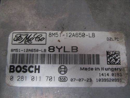 CENTRALITA Ford c-max (cb3)(2007->2010) 1.6 TDCi HHDA BOSCH/0281011701 BOSCH0281011701 AZUL uce - Imagen 2