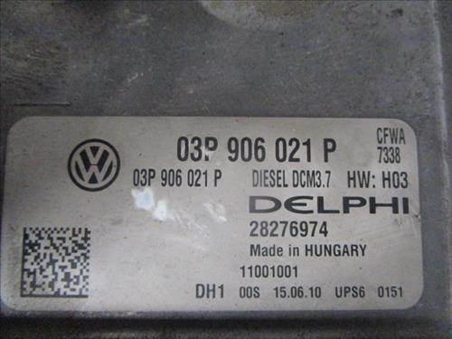 CENTRALITA Seat ibiza berlina (6j5)(06.2008->) 1.2 TDI CFW - #Prov# CFWPROV SANDEN/002255072BH SANDEN002255072BH BLANCO uce - Imagen 2