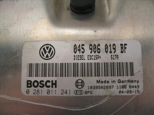 CENTRALITA Volkswagen polo iv (9n1)(11.2001->) 1.4 TDI AMF BOSCH/0281011241 BOSCH0281011241 GRIS PLATA uce - Imagen 3