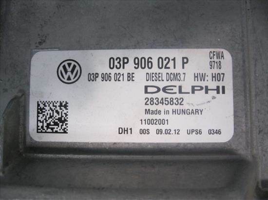 CENTRALITA Seat ibiza berlina (6j5)(06.2008->) 1.2 TDI CFWA DELPHI/28345832 DELPHI28345832 ROJO uce - Imagen 2