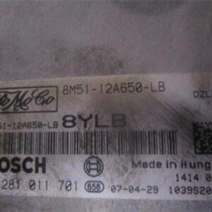 CENTRALITA Ford focus ii (da_) 1.6 TDCi HHDA BOSCH/0281011701 BOSCH0281011701 GRIS uce