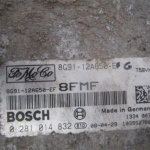 CENTRALITA Ford mondeo iv 2.2 TDCi Q4BA 0281014832 281014832 GRIS uce