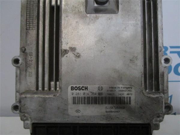 CENTRALITA Renault laguna iii berlina (2007->) 2.0 dCi (BT01, BT0E, BT0K) D/ M9R G 7 - #Prov# DM9RG7PROV 0281014354 281014354 NEGRO uce