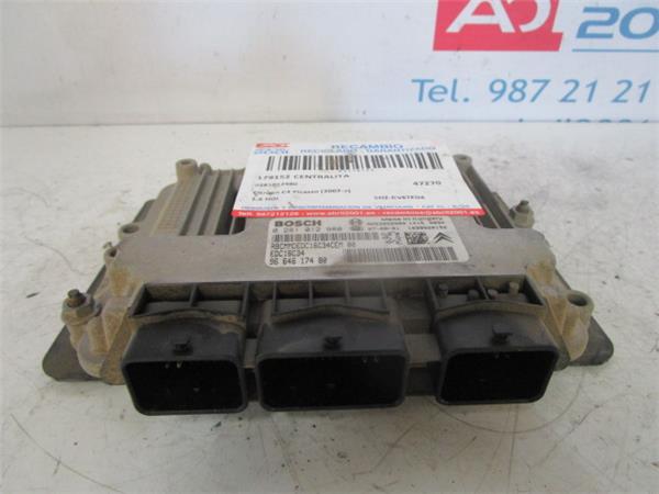 CENTRALITA Citroen c4 picasso (2007->) 1.6 HDi 9HZ-DV6TED4 9HZDV6TED4 0281012980 281012980 BLANCO uce