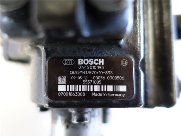 BOMBA INYECTORA Opel insignia berlina (2008->) 2.0 CDTI A 20 DTH A20DTH 0445010193 445010193 GRIS BOSCH BOMBA inyeccion INYECTORA - Imagen 3