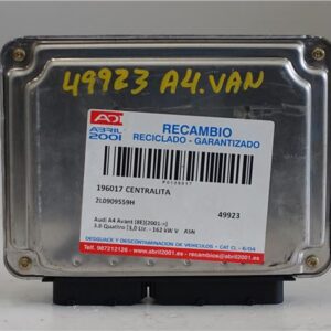 CENTRALITA Audi a4 avant (8e)(2001->) 3.0 Quattro [3,0 Ltr. - 162 kW V6 30V CAT (ASN)] ASN 2L0909559H ROJO BOSCH   uce