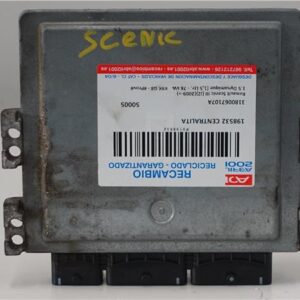 CENTRALITA Renault scenic iii (jz)(2009->) 1.5 Dynamique [1,5 Ltr. - 78 kW dCi Diesel FAP] K9K G8 - #Prov# K9KG8PROV 3180067107A GRIS CONTI   uce