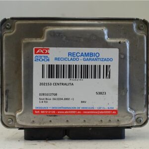 CENTRALITA Seat ibiza (6l1)(04.2002->) 1.4 TDI BNV 0281012708 281012708 ROJO BOSCH   uce