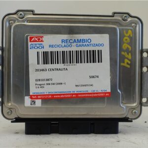 CENTRALITA Peugeot 308 sw (2008->) 1.6 HDi 9HZ (DV6TED4) 9HZ(DV6TED4) 0281013872 281013872 NEGRO BOSCH   uce