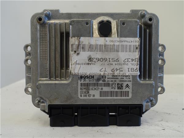 CENTRALITA Peugeot 308 sw (2008->) 1.6 HDi 9HZ (DV6TED4) 9HZ(DV6TED4) 0281013872 281013872 NEGRO BOSCH uce - Imagen 2