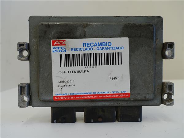 CENTRALITA Ford fiesta vi 1.4 SPJA S180047013 GRIS CONTINENTAL uce