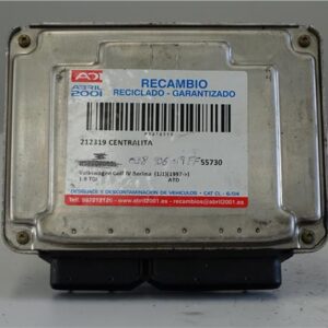 CENTRALITA Volkswagen golf iv berlina (1j1)(1997->) 1.9 TDI ATD 038 906 019 FF 38906019FF GRIS BOSCH   uce