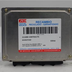 CENTRALITA Audi a4 berlina (b5)(02.1999->) 1.8 T Quattro (110kW) [1,8 Ltr. - 110 kW 20V Turbo] AEB 8D0907558E NEGRO    uce