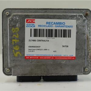 CENTRALITA Seat leon (1m1)(11.1999->) 1.6 16 V AZD 036906034CP 36906034CP ROJO uce