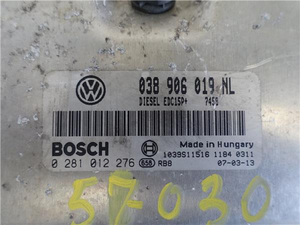 CENTRALITA Seat ibiza (6l1)(04.2002->) 1.9 TDI AXR 0281012276 281012276 ROJO uce - Imagen 2