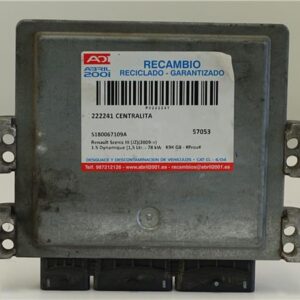 CENTRALITA Renault scenic iii (jz)(2009->) 1.5 Dynamique [1,5 Ltr. - 78 kW dCi Diesel FAP] K9K G8 - #Prov# K9KG8PROV S180067109A MARRON    uce