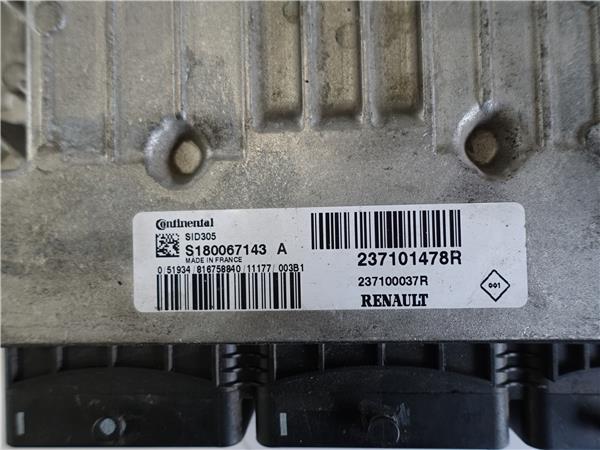 CENTRALITA Renault megane iii fastback (bz0_) 1.5 dCi (BZ0D) K9K 836 K9K836 237101478R GRIS uce - Imagen 3