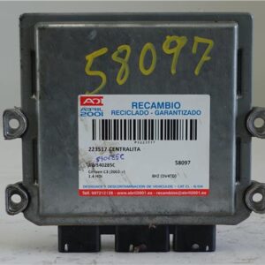 CENTRALITA Citroen c3 (2002->) 1.4 HDi 8HZ (DV4TD) 8HZ(DV4TD) 5WS40285C GRIS uce