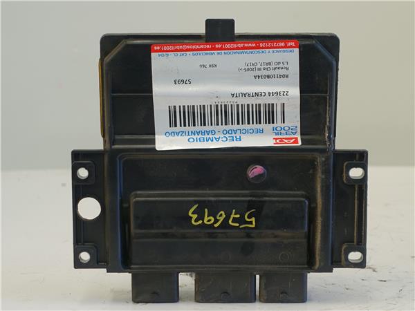 CENTRALITA Renault clio iii (2005->) 1.5 dCi (BR17, CR17) K9K 766 K9K766 R04110B034A ROJO uce