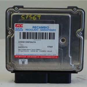 CENTRALITA Opel insignia sports tourer (2008->) 2.0 Sport [2,0 Ltr. - 118 kW 16V CDTI] D-A20DTH - #Prov# DA20DTHPROV 0281015774 281015774 BLANCO    uce