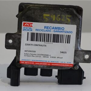 CENTRALITA Subaru forester (s12/sh)(2008->) 2.0 Sport Plus [2,0 Ltr. - 108 kW Diesel CAT] D EE20 - #Prov# DEE20PROV 34710SC020 BLANCO    uce