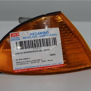 INTERMITENTE DEL. DCHO BMW serie 3 berlina (e46)(1998->) 2.0 320d [2,0 Ltr. - 100 kW 16V Diesel CAT] 204D1 - #Prov# 204D1PROV 01-444-1506R-Y 14441506RY GRIS    Delanteras delanteros Derechas derechos pilotos