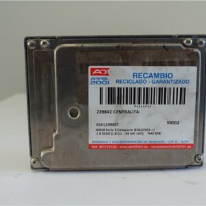 CENTRALITA BMW serie 3 compacto (e46)(2001->) 1.8 316ti [1,8 Ltr. - 85 kW 16V] N42 B18 N42B18 0261209007 261209007 NEGRO    uce