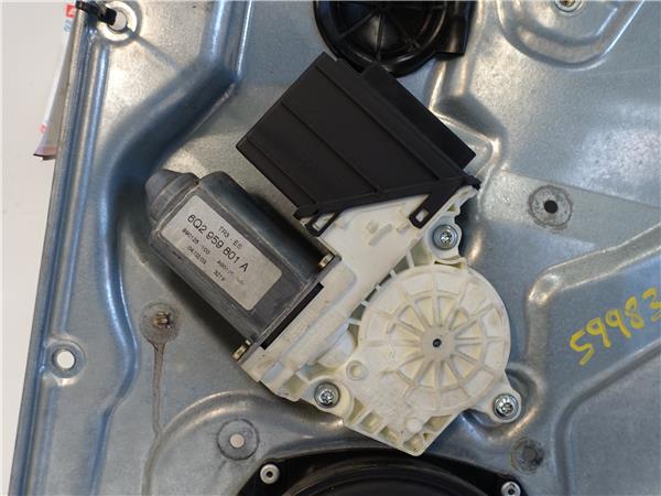 MECANISMO ELEVALUNAS DEL. DCHO. Seat ibiza (6l1)(04.2002->) 1.4 16V BBY 6Q2959801A NEGRO Delanteras delanteros Derechas derechos motor GKT - Imagen 2