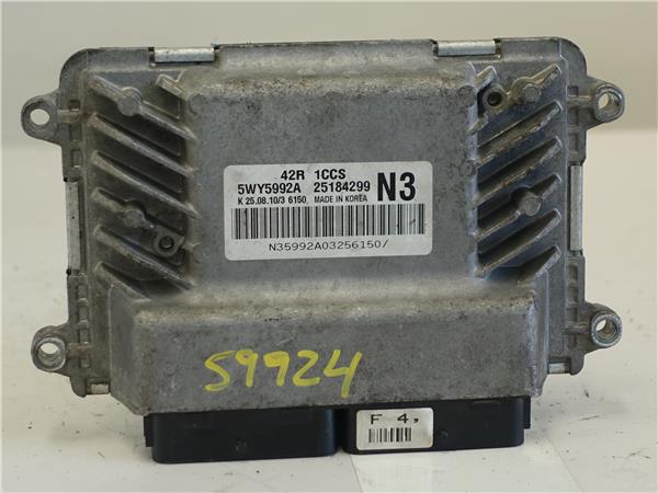 CENTRALITA Chevrolet aveo berlina (2006->) 1.2 B12D1 5WY5992A NEGRO uce - Imagen 2