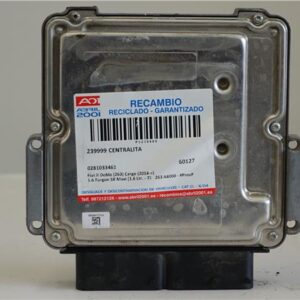 CENTRALITA Fiat ii doblo (263) cargo (2014->) 1.6 Furgon SX Maxi [1,6 Ltr. - 77 kW JTDM 16V CAT] 263 A8000 - #Prov# 263A8000PROV 0281033461 281033461 BLANCO    uce