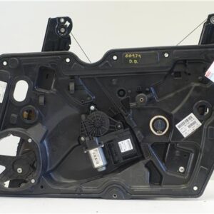 MECANISMO ELEVALUNAS DEL. DCHO. Volkswagen golf vi (5k1)(10.2008->) 1.6 Advance [1,6 Ltr. - 77 kW TDI DPF] CAYC 5K0959702C 5K1837730Q ROJO    Delanteras delanteros Derechas derechos motor LHW