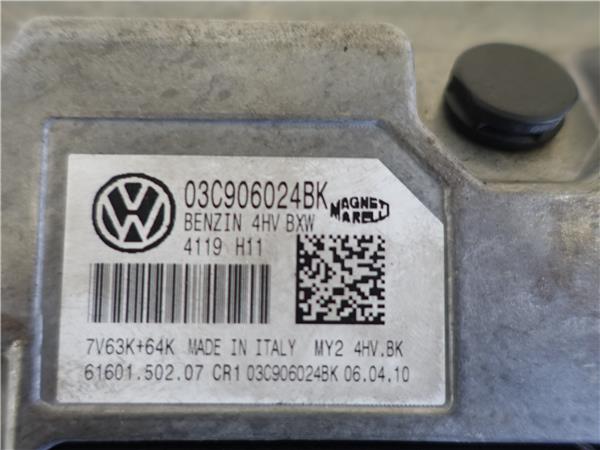 CENTRALITA Seat ibiza berlina (6j5)(06.2008->) 1.4 BXW 03G906024BK 3G906024BK BLANCO uce LVE - Imagen 2