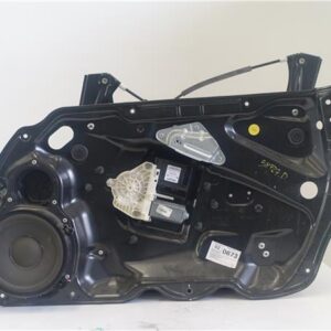 MECANISMO ELEVALUNAS DEL. DCHO. Volkswagen passat berlina (3c2)(2005->) 2.0 TDI BMP 1K0959702K NEGRO    Delanteras delanteros Derechas derechos motor