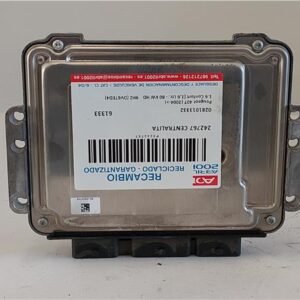 CENTRALITA Peugeot 407 (2004->) 1.6 Confort [1,6 Ltr. - 80 kW HDi FAP CAT (9HZ / DV6TED4)] 9HZ (DV6TED4) 9HZ(DV6TED4) 0281013332 281013332 GRIS    uce 20DM65