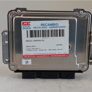 CENTRALITA Peugeot 308 (2007->) 1.6 Sport [1,6 Ltr. - 66 kW 16V HDi] 9HX ó 9H02 - #Prov# 9HXÓ9H02PROV 0281013872 281013872 GRIS    uce 20DM75