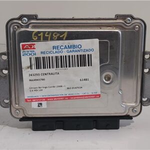 CENTRALITA Citroen berlingo combi (2008->) 1.6 HDi 110 9HZ-DV6TED4 9HZDV6TED4 9664943780 BLANCO uce 20DP76