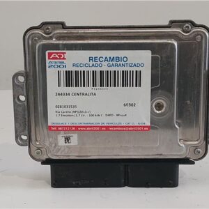 CENTRALITA Kia carens (rp)(2013->) 1.7 Emotion [1,7 Ltr. - 100 kW CRDi CAT] D4FD - #Prov# D4FDPROV 0281031535 281031535 BLANCO    uce