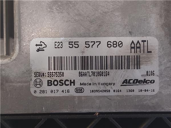 CENTRALITA Opel astra j 2.0 CDTI A 20 DTH A20DTH 0281017416 281017416 NEGRO uce - Imagen 3