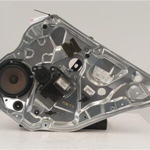 MECANISMO ELEVALUNAS TRA. DCHO. Volkswagen polo iv (9n1)(11.2001->) 1.4 16V BBZ 6Q0959812A ROJO    Derechas derechos motor Traseras traseros GRY