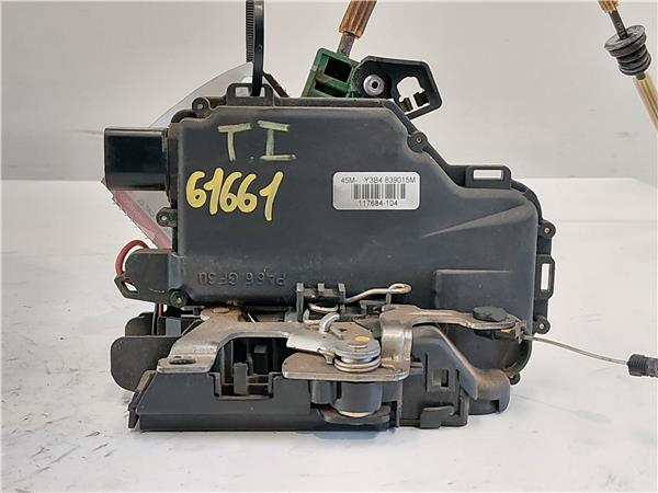 CERRADURA TRA IZDA Seat leon (1m1)(11.1999->) 1.9 TDI ALH 3B4839015M GRIS EGR