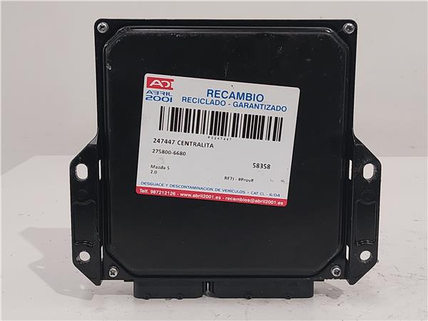 CENTRALITA Mazda 5 2.0 RF7J - #Prov# RF7JPROV 275800-6680 2758006680 NEGRO uce