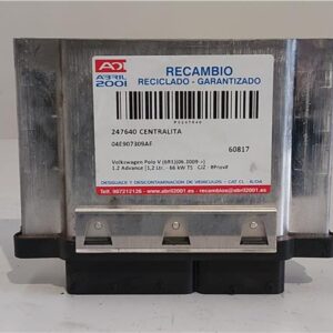 CENTRALITA Volkswagen polo v (6r1)(06.2009->) 1.2 Advance [1,2 Ltr. - 66 kW TSI] CJZ - #Prov# CJZPROV 04E907309AF 4E907309AF BLANCO    uce PED