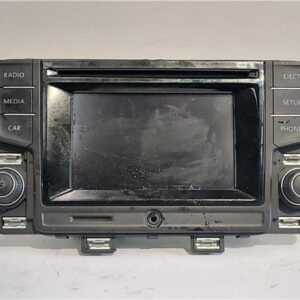 RADIO / CD Volkswagen polo v (6r1)(06.2009->) 1.2 Advance [1,2 Ltr. - 66 kW TSI] CJZ - #Prov# CJZPROV 10R048366 BLANCO    sistema audio PED