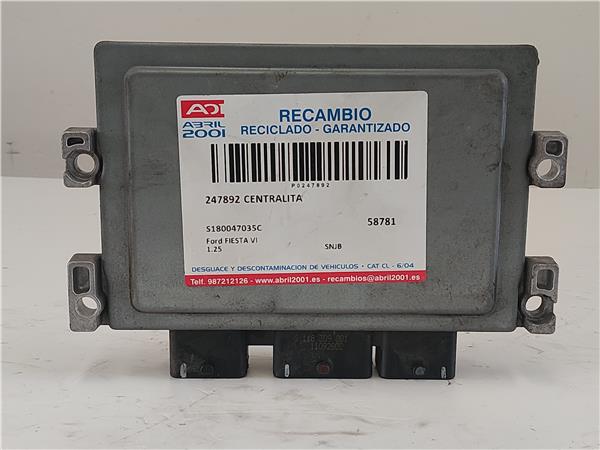 CENTRALITA Ford fiesta vi 1.25 SNJB S180047035C NEGRO uce