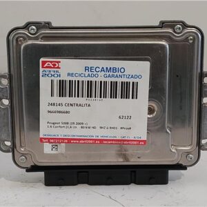 CENTRALITA Peugeot 5008 (09.2009->) 1.6 Confort [1,6 Ltr. - 80 kW HDi FAP CAT (9HZ / DV6TED4)] 9HZ ó 9H01 - #Prov# 9HZÓ9H01PROV 9666986680 GRIS    uce 20EA33